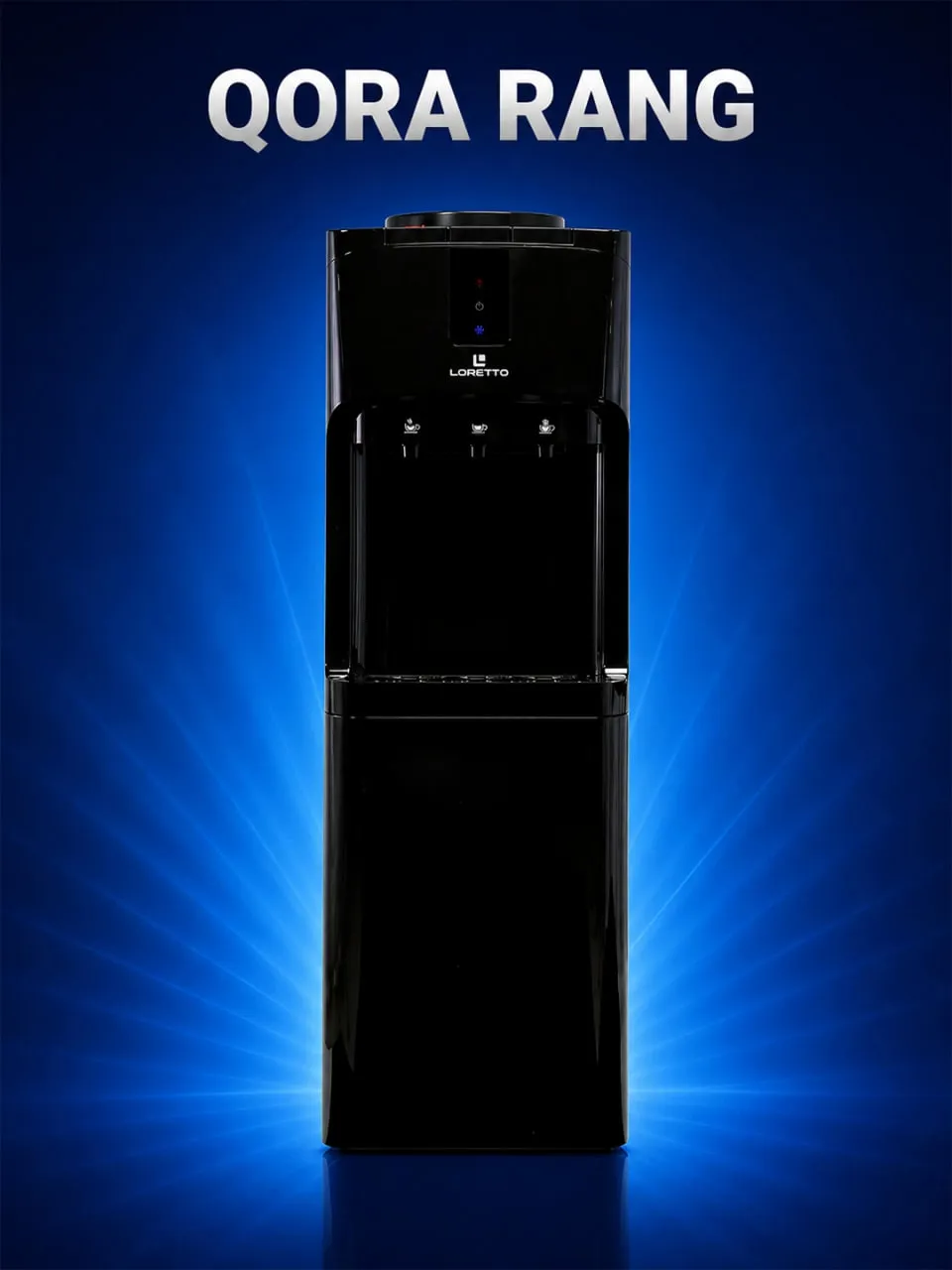 Кулер для воды Loretto LD-106BL, чёрный