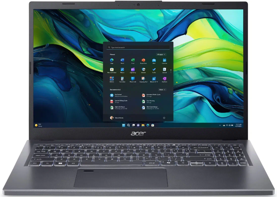 EPLAZA - Купить Ноутбук Acer Aspire 15 / i9-13900H / 16 GB / SDD 512 GB / 15.6", тёмно-серый онлайн с доставкой в маркетплейсе alifshop.uz
