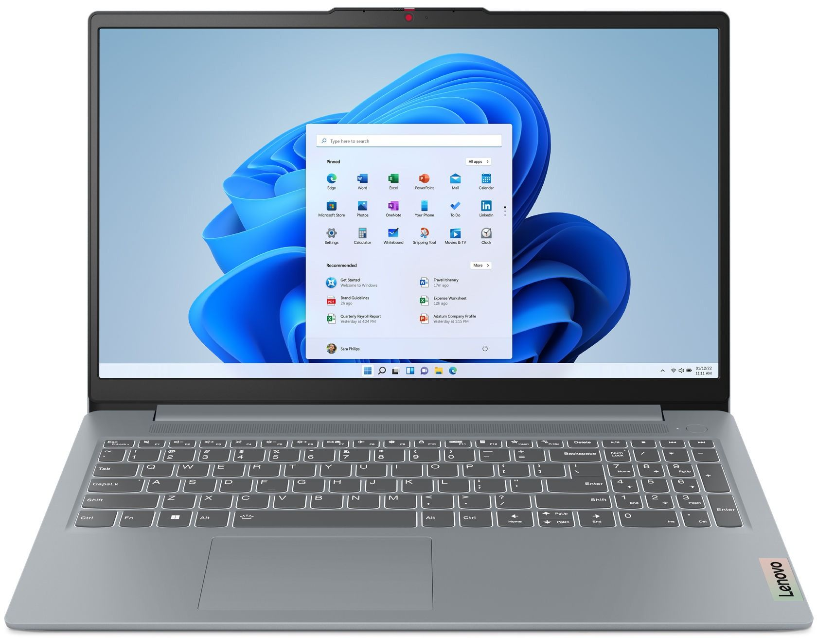 EPLAZA - Купить Ноутбук Lenovo IdeaPad Slim 3 / i3-N305 / 8 GB / SSD 128 GB / 15.6", серый онлайн с доставкой в маркетплейсе alifshop.uz