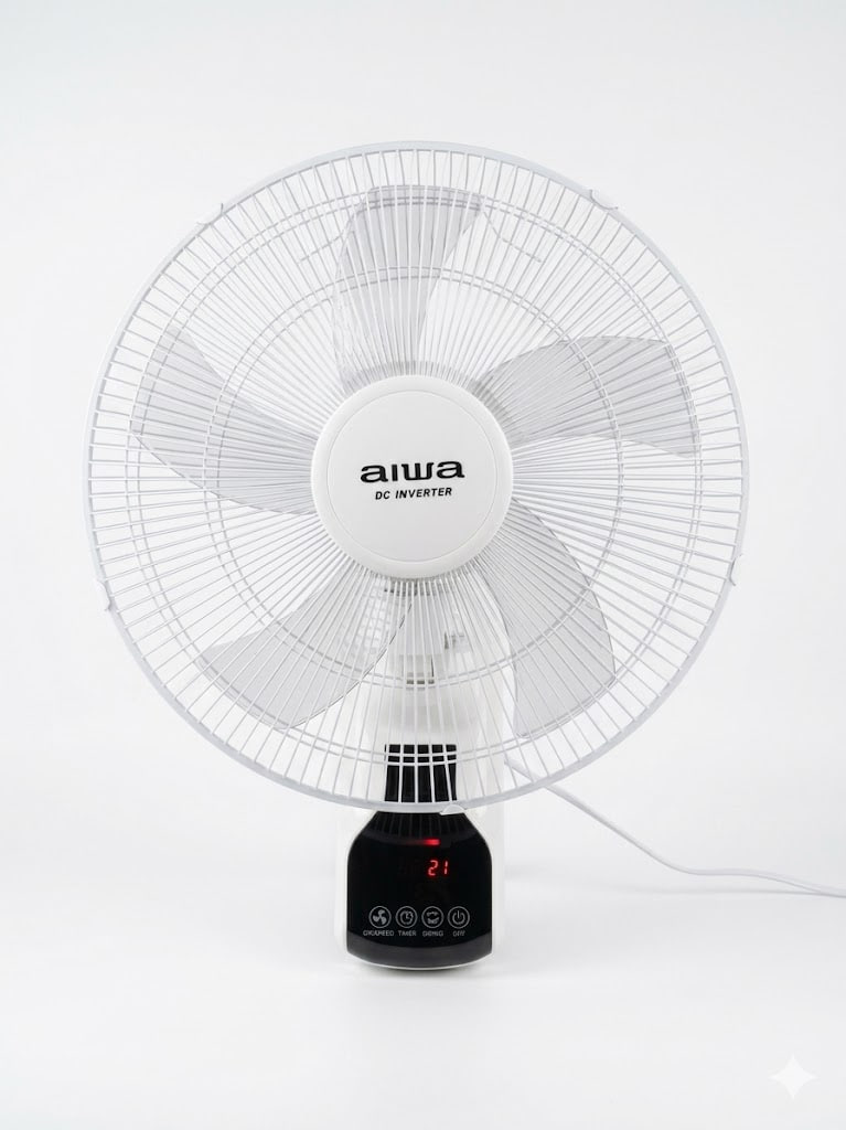 ikarvon.uz - Купить Вентилятор Aiwa 1609R, белый-чёрный онлайн с доставкой в маркетплейсе alifshop.uz