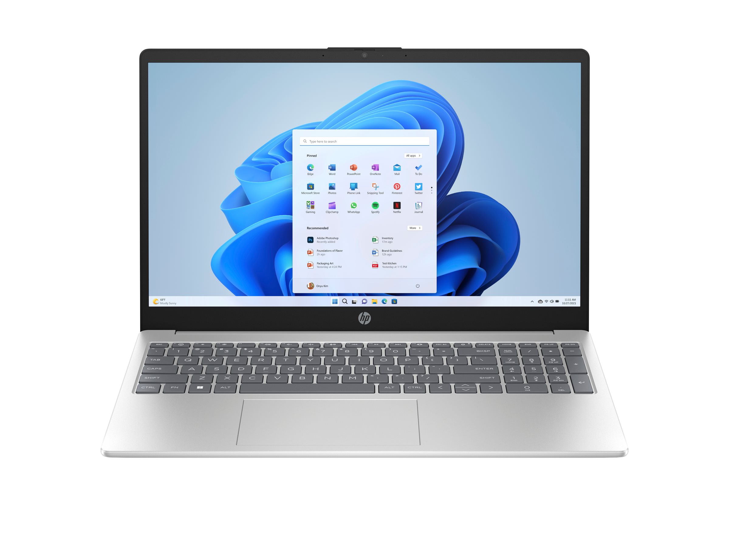 Digital Shop - Купить Ноутбук HP 15 (fc0146dx) / R7-7520U / 8 GB / SSD 512 GB / 15.6", серебристый онлайн с доставкой в маркетплейсе alifshop.uz
