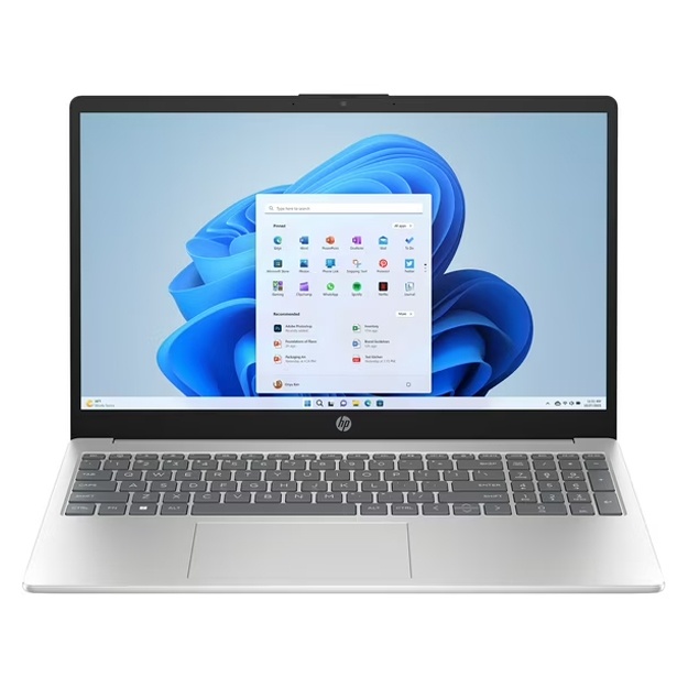 Digital Shop - Купить Ноутбук HP 15-fc0122nia / R5-7520U / 8 GB / SSD 512 GB / 15.6", серебристый онлайн с доставкой в маркетплейсе alifshop.uz