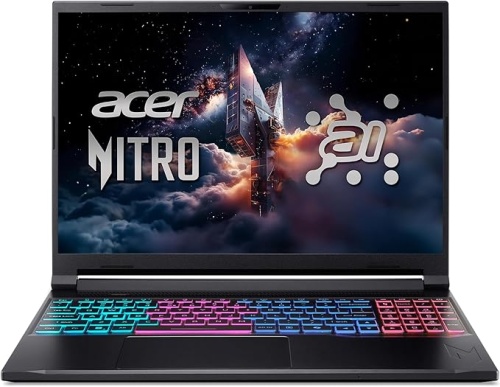 Digital Shop - Купить Игровой ноутбук Acer Nitro V16 (ANV16S-71-97BE) / i9-270H / 16 GB / SSD 1 TB / RTX 5070 / 16", чёрный онлайн с доставкой в маркетплейсе alifshop.uz
