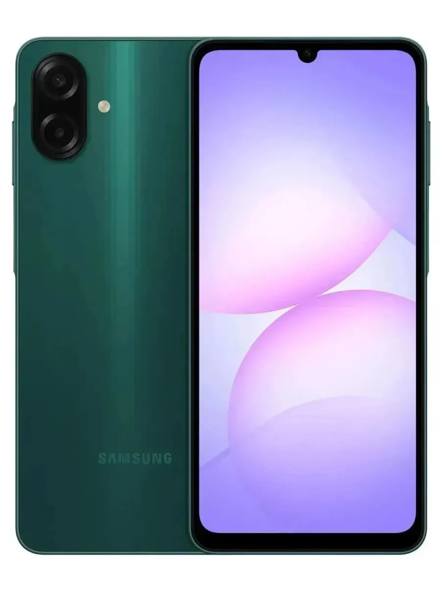 Смартфон Samsung Galaxy A07s 4/128 ГБ, зеленый