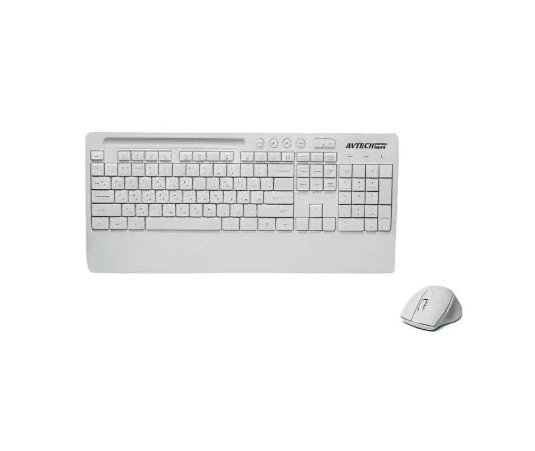 Клавиатура Avtech  PRO C303, белый