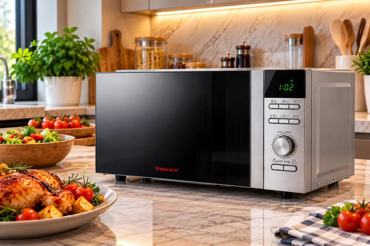 Микроволновая печь Mega MOG-210, стальной