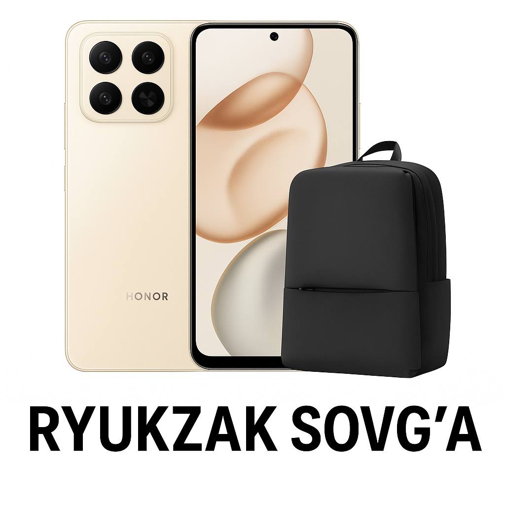 IMART - Купить Смартфон Honor X7D 8/256 ГБ, золотистый онлайн с доставкой в маркетплейсе alifshop.uz