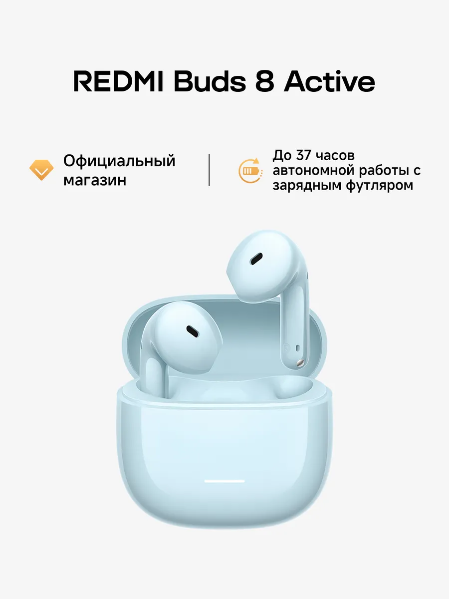Наушники Xiaomi Redmi Buds 8 Active, синий
