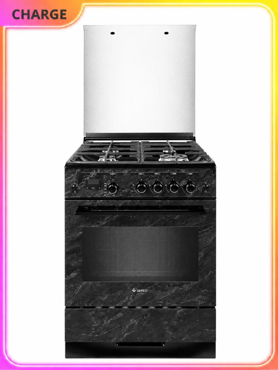 Газовая плита Gefest ПГ 6300-03 S053T, черный