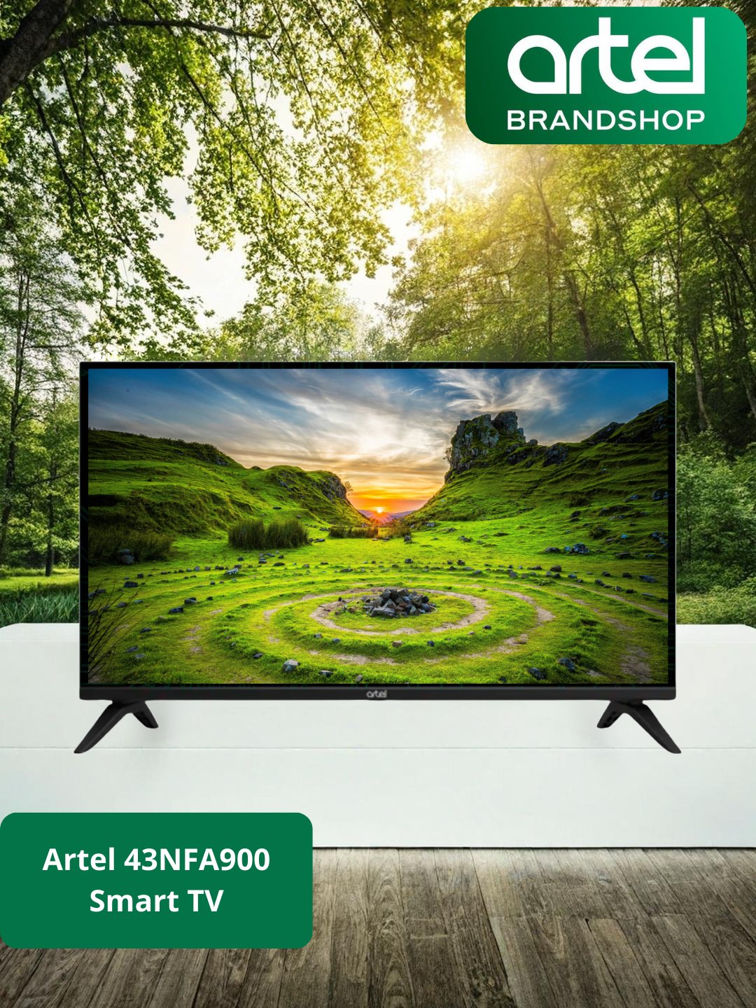 TECHNO SHOP - Купить Телевизор Artel A43NFA900, черный онлайн с доставкой в маркетплейсе alifshop.uz